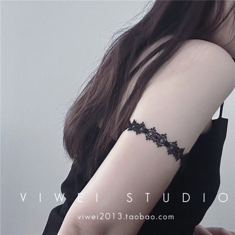 VIWEI假纹身极简百搭手臂环