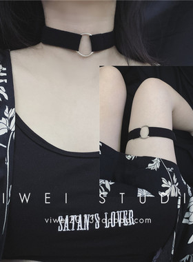 一物多用超a圆环原宿弹力带腿环