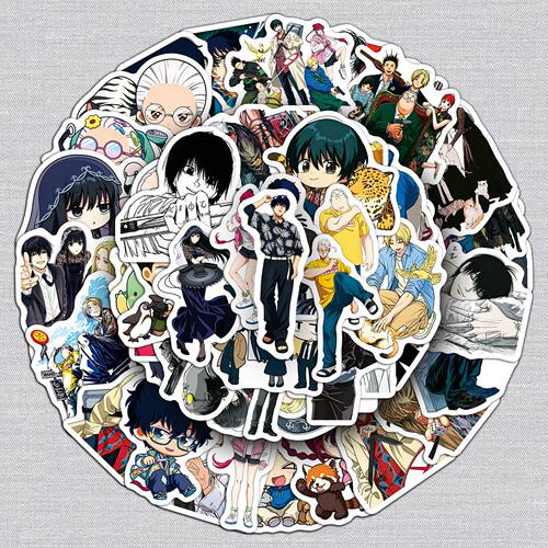 50张坂本日常贴纸SAKAMOTO DAYS热卖日漫动画防水DIY装饰电脑贴纸