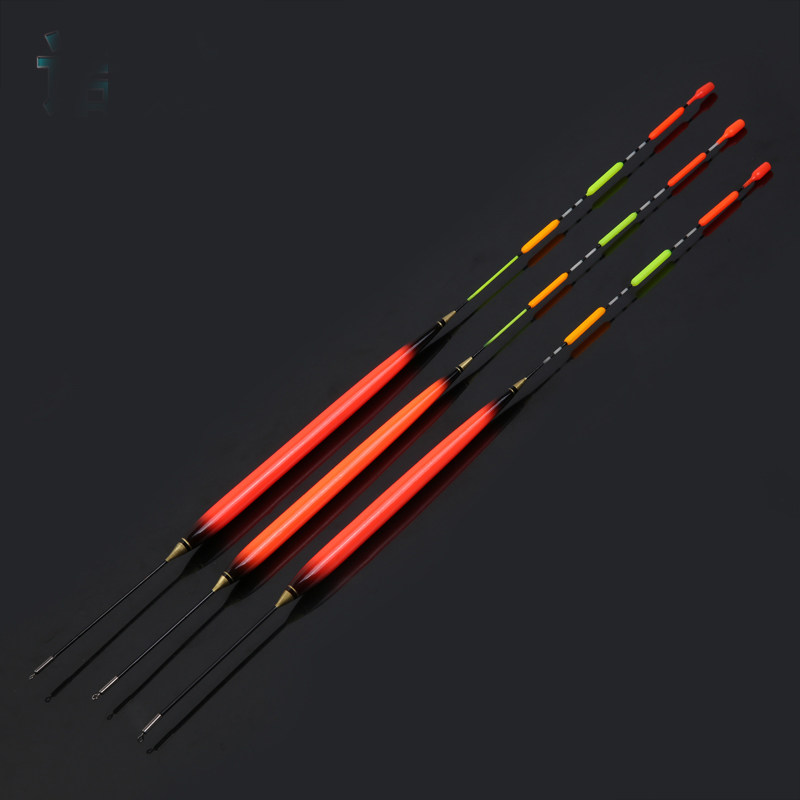 红色矶钓漂 转环漂 立式浮标 醒目远投漂海钓漂 海竿漂夜钓漂长漂