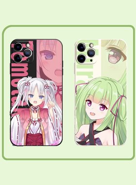 千恋万花周边丛雨手机壳适用黑鲨4pro 3s努比亚红魔5g 6R 7 z18mini美图t9锤子坚果pro2s魅族18x17 16xs 2021