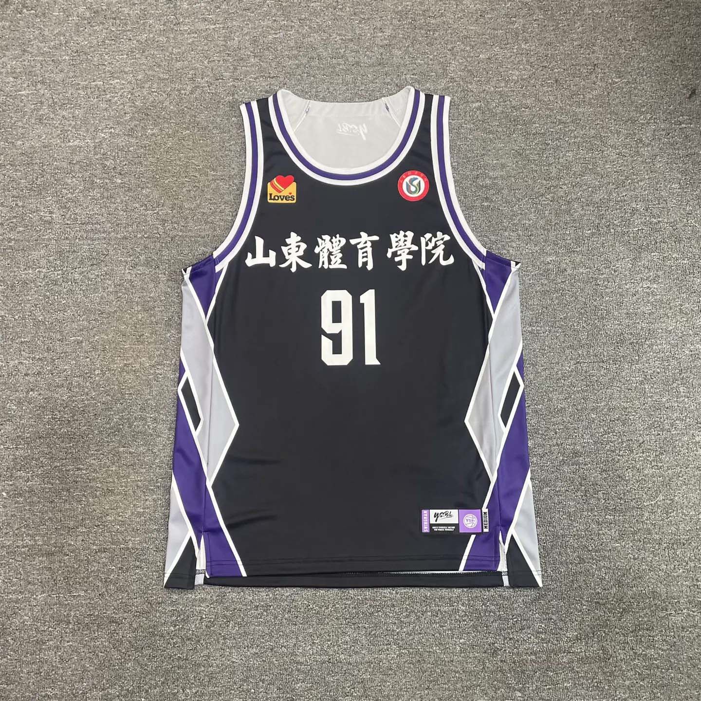美式球衣定制夏季背心