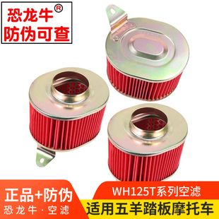 踏板摩托车配件适用本田空气滤芯WH125T-3-5-5A佳颖喜俊喜致空虑