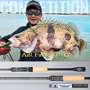 大河奔流路亚发烧友翘嘴鱤鱼海鲈毒牙6代直柄枪柄竞技远投路亚竿
