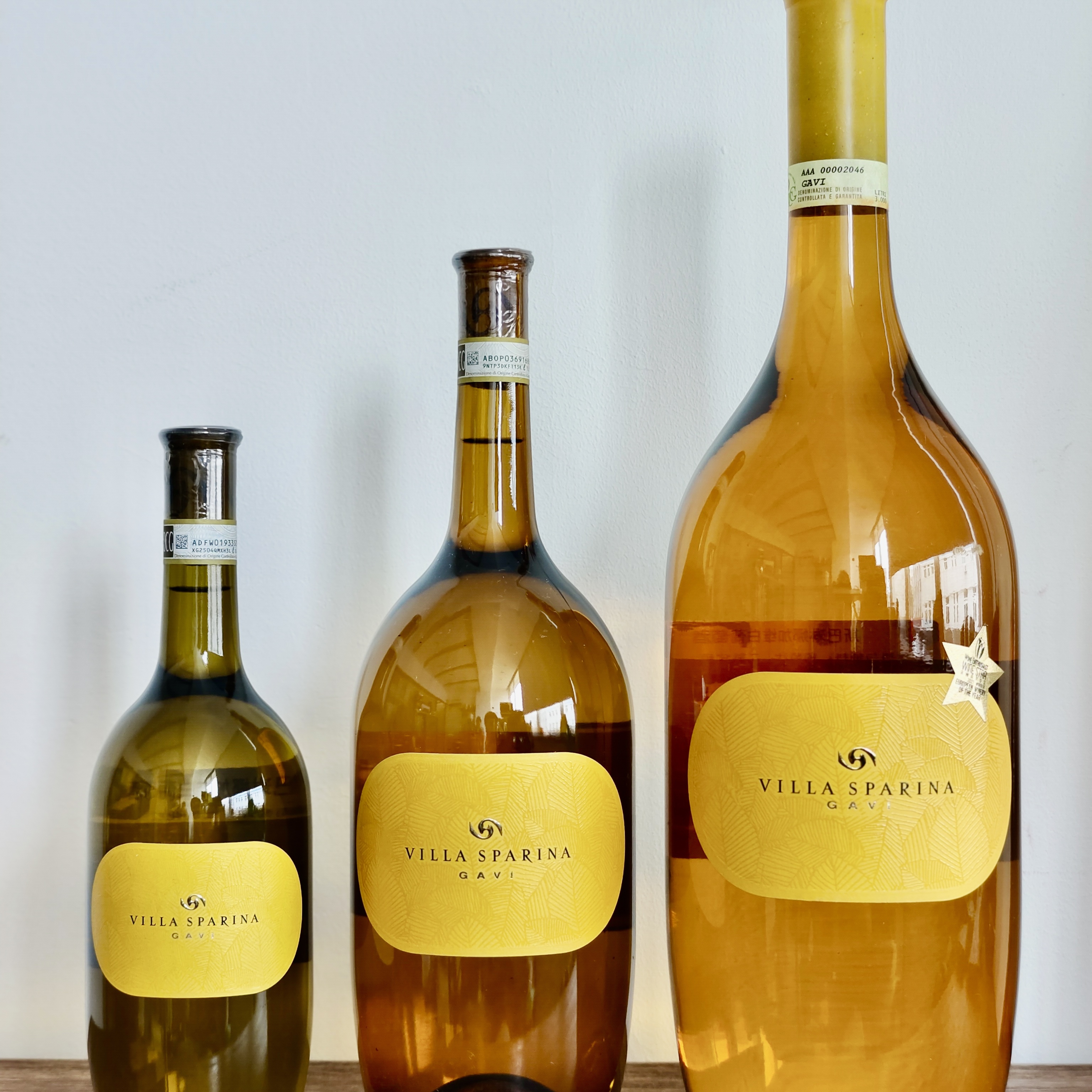 斯巴琳娜Gavi名家意大利Villa Sparina酒庄气泡和干白3L有货