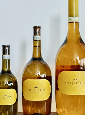 斯巴琳娜Gavi名家意大利Villa Sparina酒庄气泡和干白3L有货