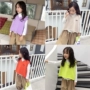 Áo khoác cho bé mùa xuân và mùa thu 2019 New Girl Áo len Hàn Quốc Vest bé gái len Thành phố tay áo hàng đầu - Áo ghi lê quần áo trẻ em hàn quốc