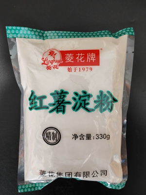 菱花牌330克精制红薯淀粉调芡腌制勾芡煮汤裹粉酥炸