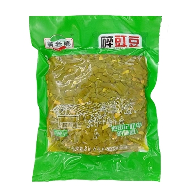 黄老倌500g免切洗碎豇豆酸豆角酸脆下饭菜螺蛳粉家用商用