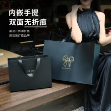 高级纸袋手提袋服装店袋子打包袋定制女装衣服用购物包装带礼品袋