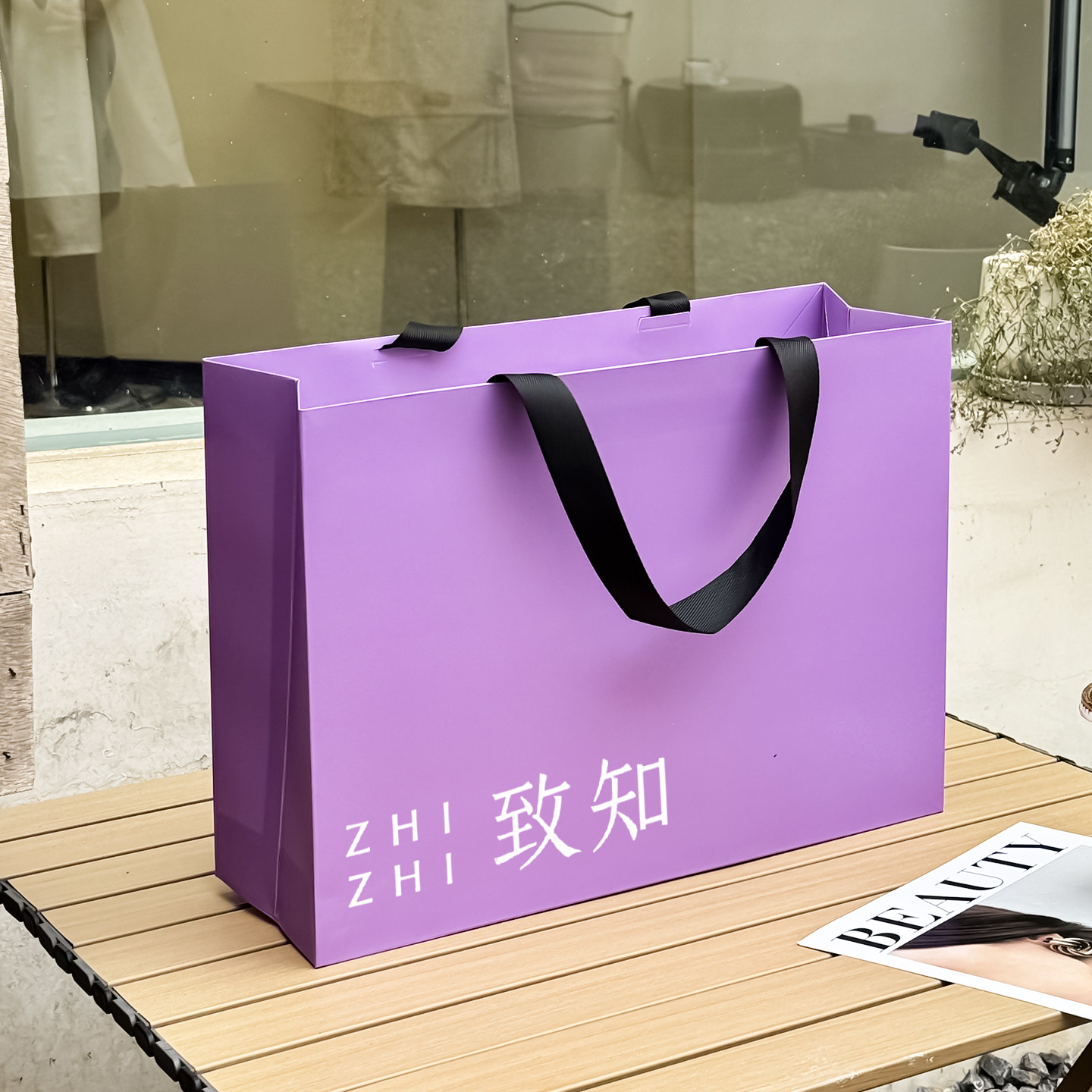 高档礼品袋手提袋定制logo服装店纸袋定做伴手礼企业化妆品小袋子