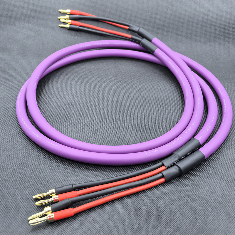 英国 贵族4平方线芯  OFC 真无氧铜 纯铜喇叭线音响线香蕉头