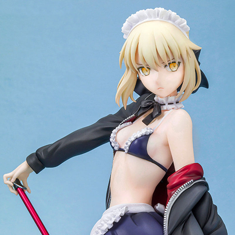 alter日版1/7手办 fate rider阿尔托莉雅潘德拉贡alter 女仆装fgo