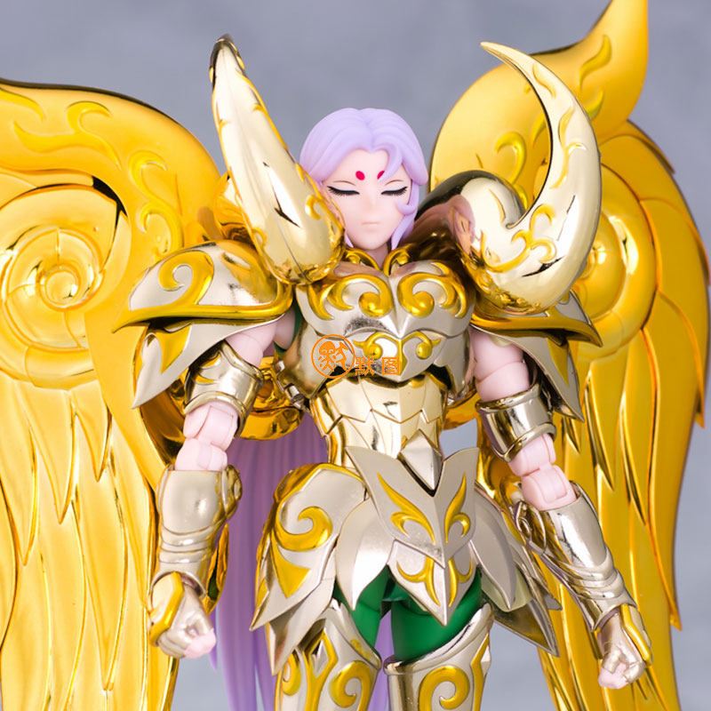 日版万代可动手办 黄金圣斗士圣衣神话ex 白羊座穆先生mu 神圣衣