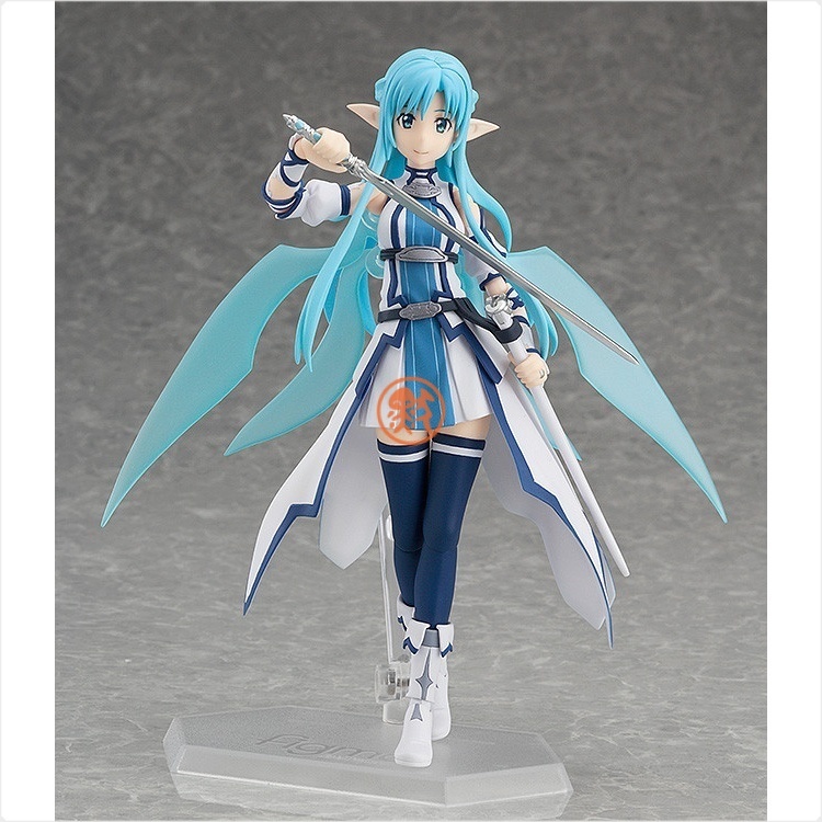 默图日版可动手办figma 264 刀剑神域 亚丝娜 狂暴补师水精灵 alo