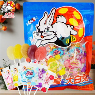 大白兔牛奶棒棒糖糖果礼盒水果味棒棒糖儿童棒棒糖果30支起
