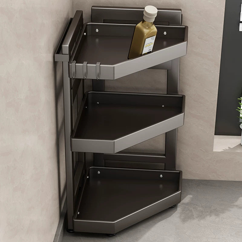 厨房调味品置物架转角三角架多功能调料收纳架酱醋瓶罐多层储物架,厨房/烹饪用具,调料置物架,淘宝优惠券,粉丝福利购,淘宝优惠卷