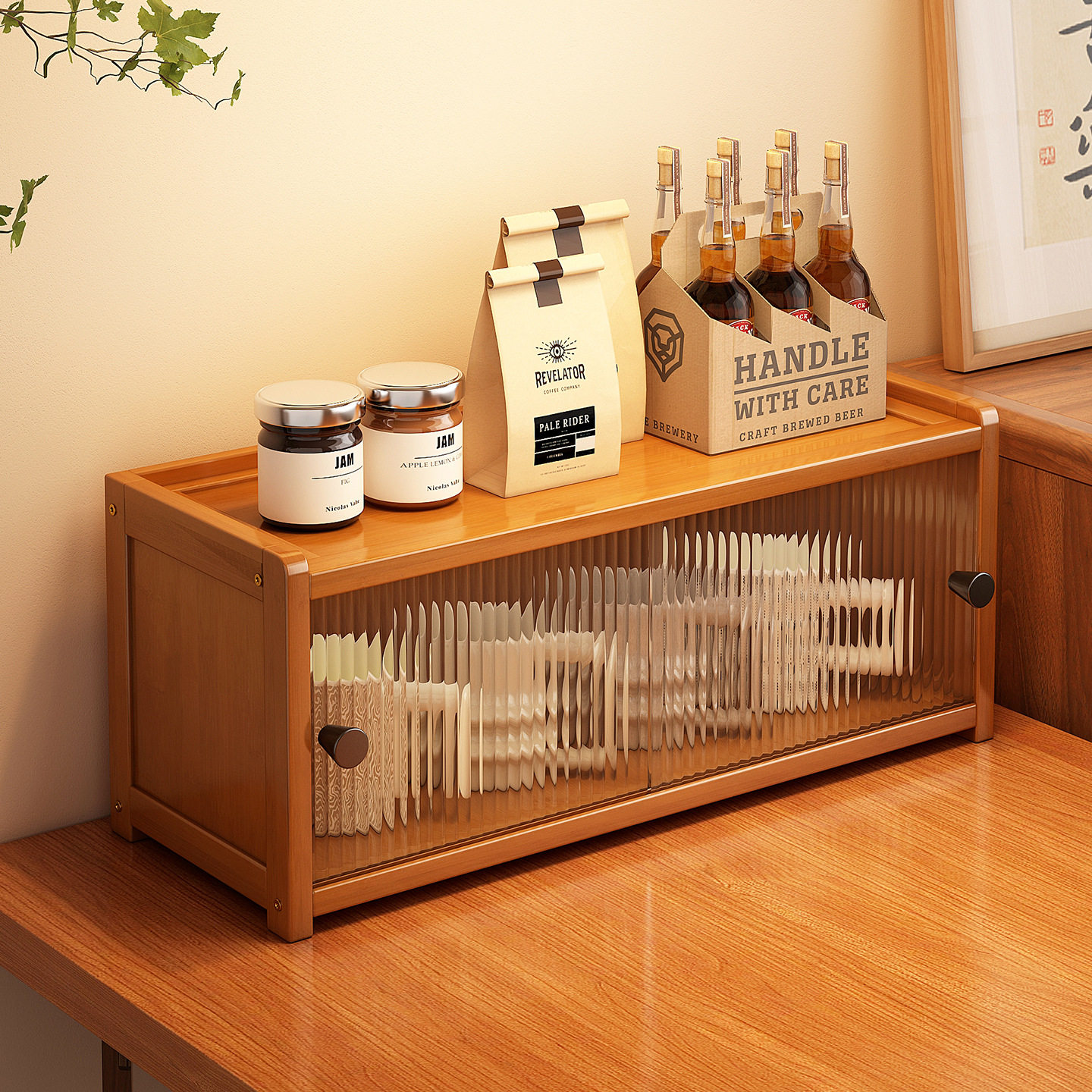 化妆品收纳盒大容量梳妆台护肤品防尘桌面收纳置物架桌面扩大神器