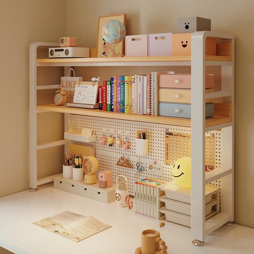 书桌收纳洞洞板工位整理