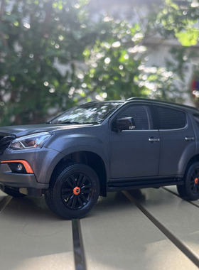 1:18原厂五十铃 ISUZU MU-X 越野车高仿真合金汽车模型收藏礼品