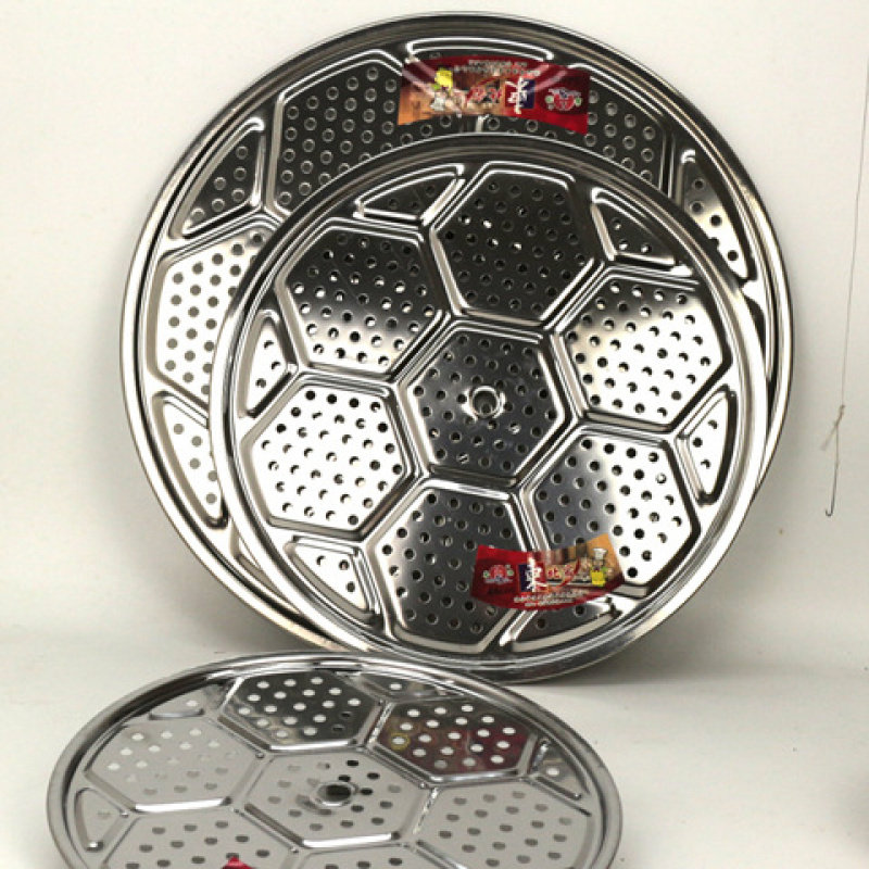 蒸片不锈钢蒸馒头篦子大铁锅蒸格蒸锅蒸笼家用商用大号蒸桶蒸架