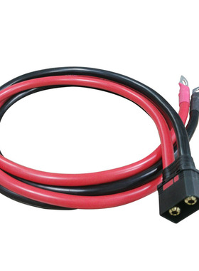 QS8分流线电池电源线6AWG16平方耐高温软硅胶线大电流防打火插头