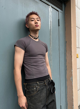 FSG Freedom Soluble 两色透气高弹塑身速干衣