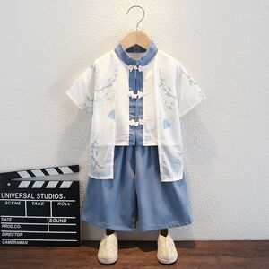 男童新中式汉服古风小少爷
