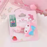 Веревка для волос с собакой корицы Мелоди, аксессуары для волос, завязанное кольцо для волос, милое сердце для девочек, мультяшный пудинг, собака KT, японские ins