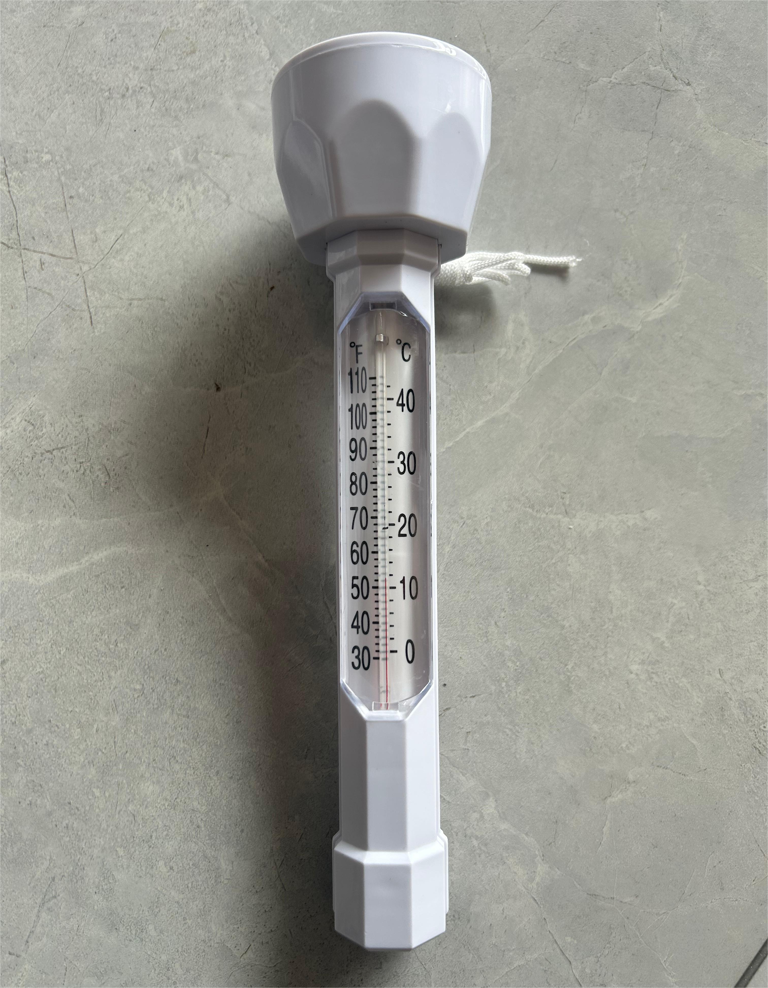 浮水泳池温度计测水温高精准度锦鲤鱼池水下漂浮儿童婴儿池测温计