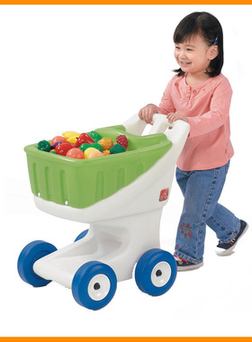 STEP2美国进口儿童仿真超市手推购物车男女孩过家家小泰克玩具车