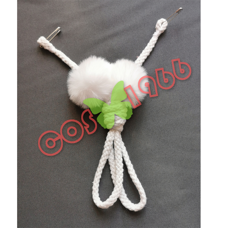 定制 和服羽织钮 毛球 cos配件