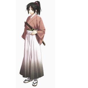 来图定制 薄樱鬼 雪村千鹤 画集 公式和服 cos服装