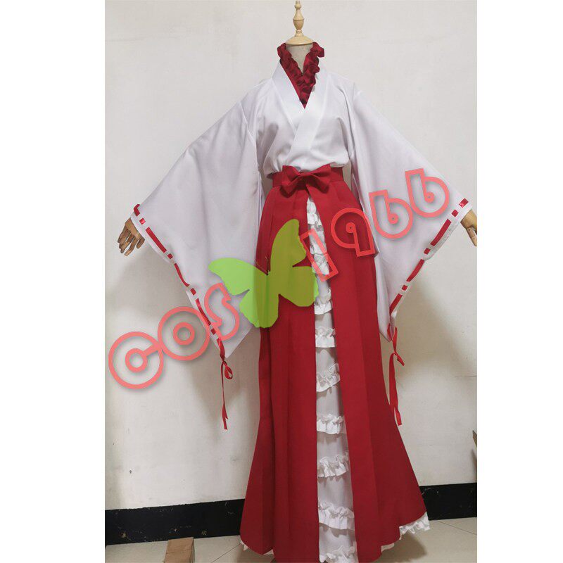来图定制  地缚八寻 宁宁 巫女服 cos 服装
