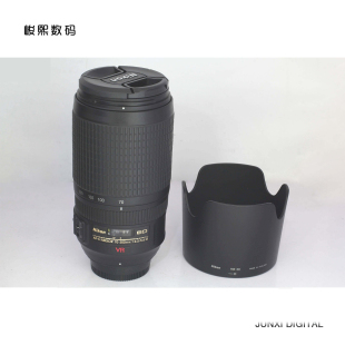尼康AF 5.6 S70 F4.5 VR防抖长焦拍鸟舞台摄月镜头 300mm 二手