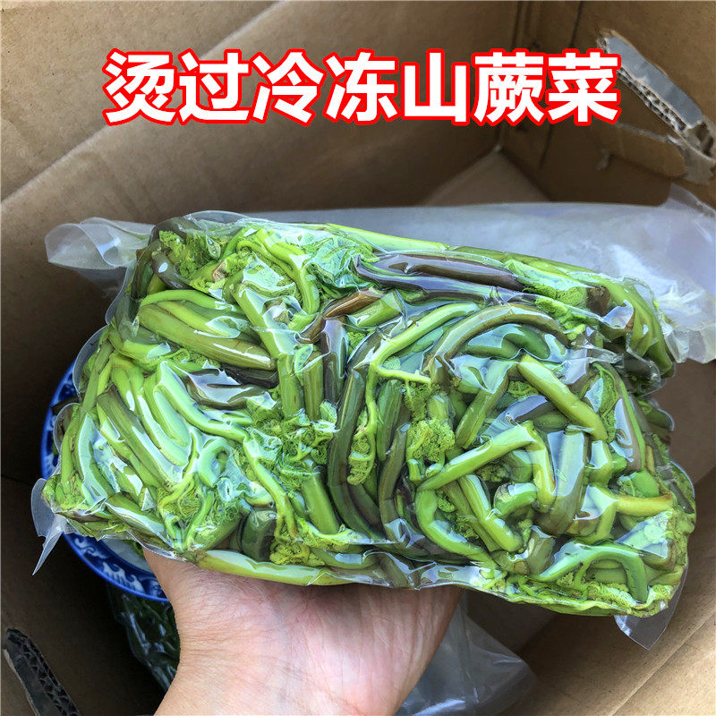 东北长白山新鲜旱蕨菜商用野生天然青厥菜过季有冷冻和盐渍包邮