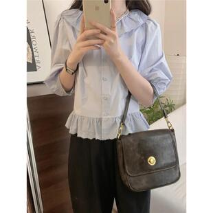 时尚 Young 主编 气质百搭小众设计感法式 QD70532 衬衫 Niche