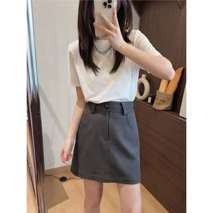 Niche T恤 Young 休闲百搭纯色圆领时尚 XZ31458 纷飞