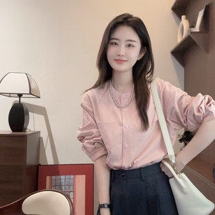 Niche 设计感衬衫 Young 百搭小众韩版 QD10591 三三两两气质时尚
