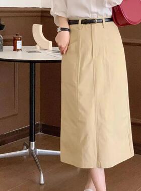 【Niche Young】追风 夏季中长款休闲半身裙  HD31075