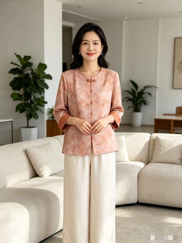顺妍专柜正品8735时尚套裤