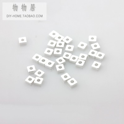 铜镀纯银包银小碎银珠子散珠