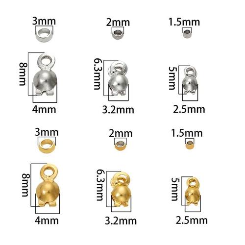 韩国饰品制作材料不生锈包扣钛钢