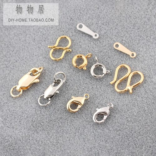18k包金珍珠项链绳配件