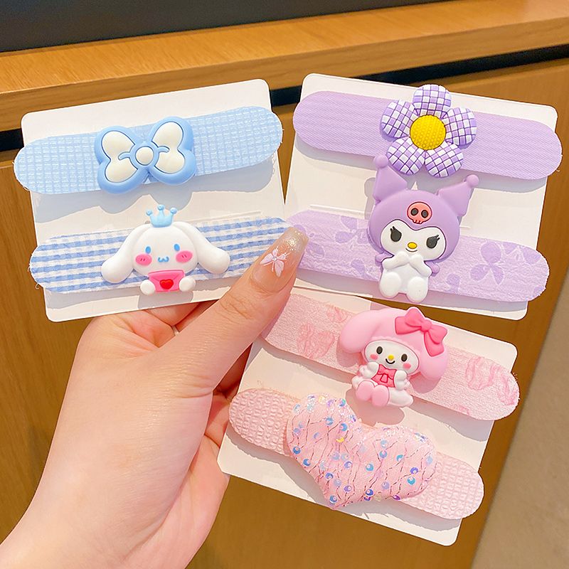 儿童刘海贴碎发神器不伤发魔术贴