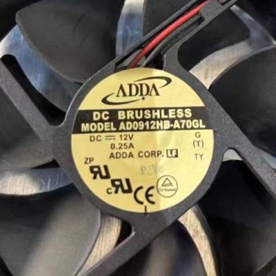 ADDA AD0912HB-A70GL全新原装正品 9225 12V 0.25A 9CM散热风扇