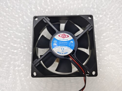正久TOP MOTOR DF4808BA 48V 8CM 8025 48V 0.09A 变频器风扇