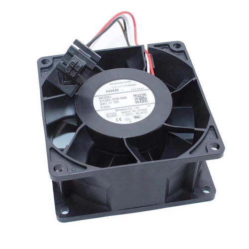 NMB3115RL-05W-B66原装NMB 8CM 24V 0.50A变频器散热风扇