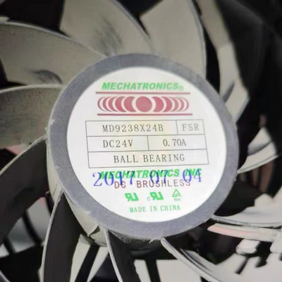 南韩 MECHATRONICS MD9238X24B-FSR 24V 0.70A 散热风扇9CM 9038