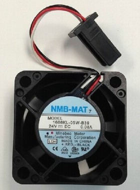 1608KL-05W-B39 NMB-MAT 24V 0.07A/0.08A 带报警驱动器专用风扇